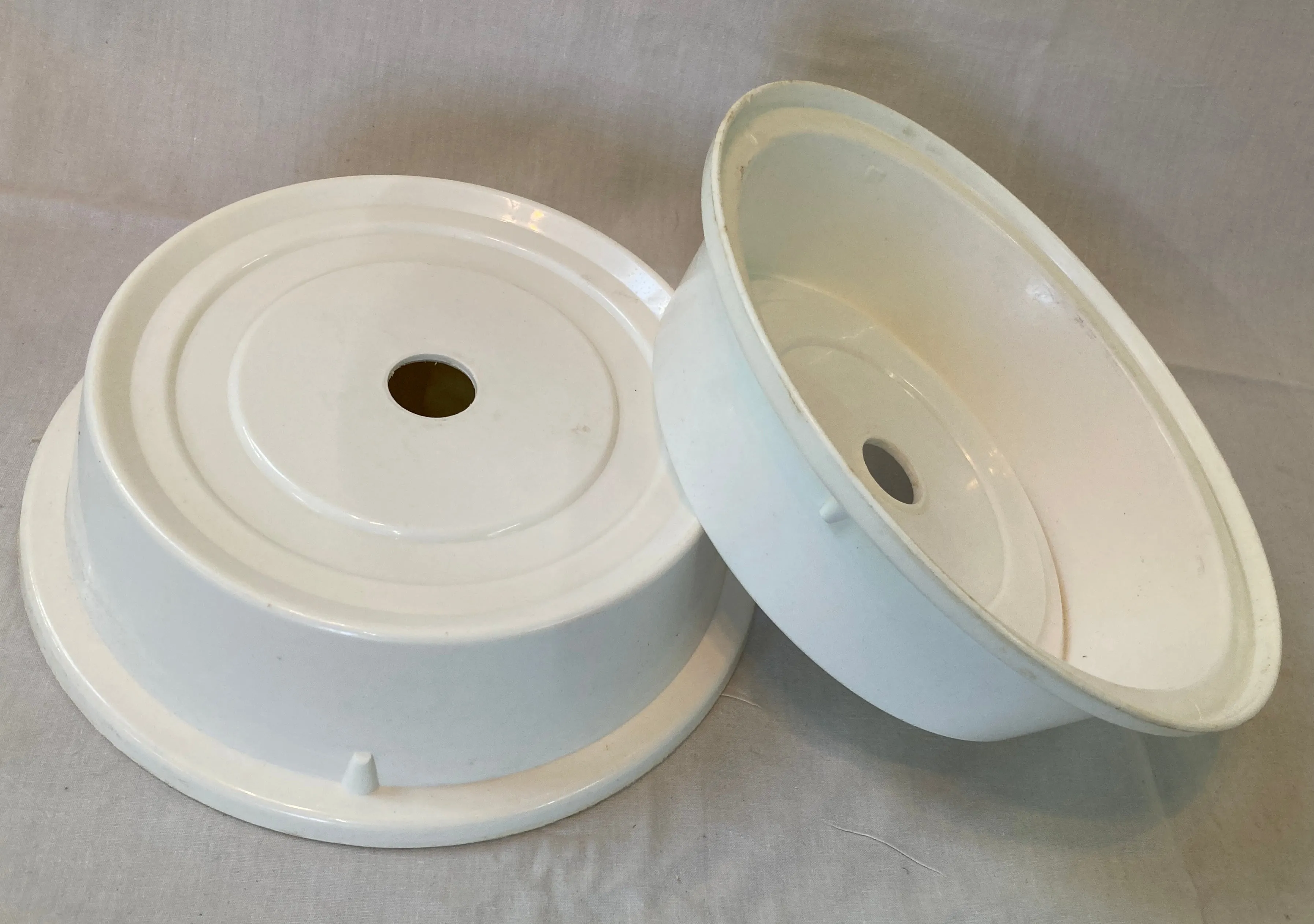 2-Pack Plastic Serving Cover for Plates or Bowls