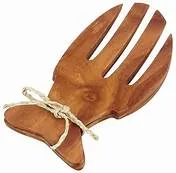 Acacia Wood Salad Hands