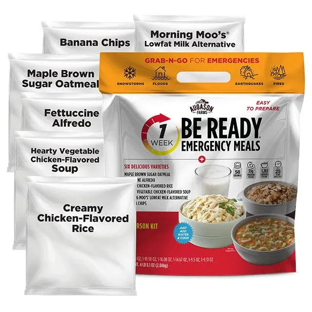 BE Ready 1-Week Emergency Food Supply