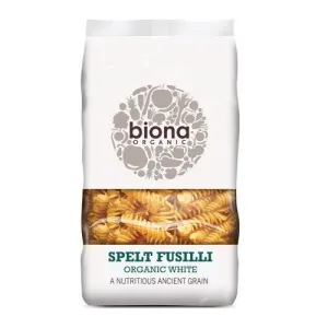 Biona Organic Spelt Fusilli - White Pasta - 500g