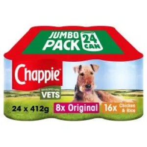 Chappie Cans - Favourites in Loaf 24 x 412g