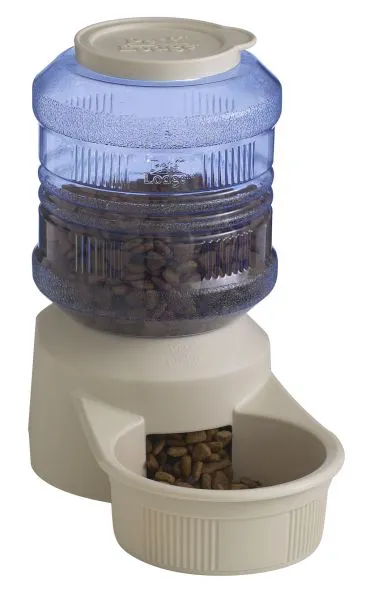 Chow Tower Deluxe Automatic Pet Food Dispenser Bowl