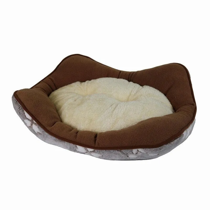 DoggyMan - Hayashi Warm Plus Oval Fluffy Pet Bed