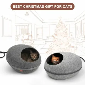 Egg Felt Heated Temperature Control Cat Nest