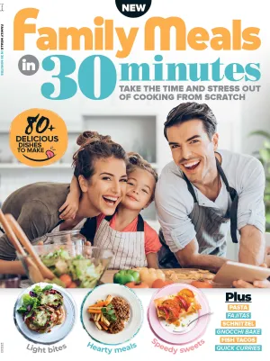 Family Meals - 30 Minutes or Less, 80  Recipes To Take The Time & Stress Out Of Cooking From Scratch