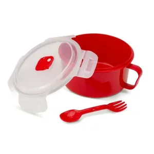 Good 2 Heat Bowl with Spork 900ml