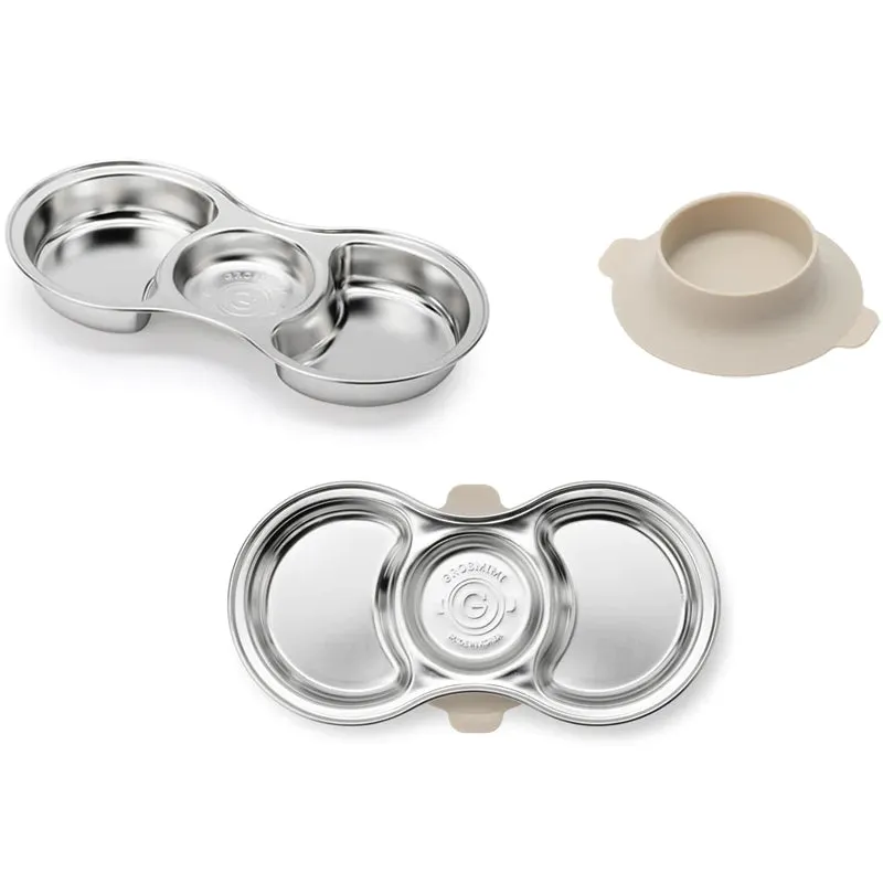 Grosmimi Stainless Baby Food Tray