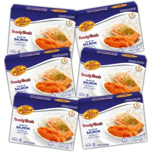 KJ Poultry Kosher Salmon Fillet Fish - 6 Pack