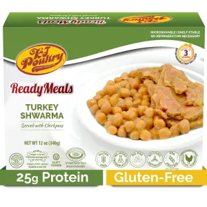 KJ Poultry Kosher Turkey Shawarma, Gluten-Free - 1 Pack