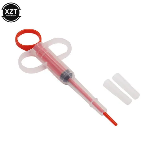 Pet Syringe Push Dispenser for medicine.