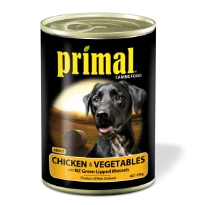 Primal Dog - Chicken & Vegetables