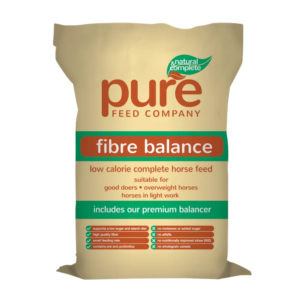 Pure Feed Pure Fibre Balance Horse Feed 15kg