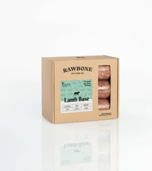 Rawbone Lamb Base 6LB