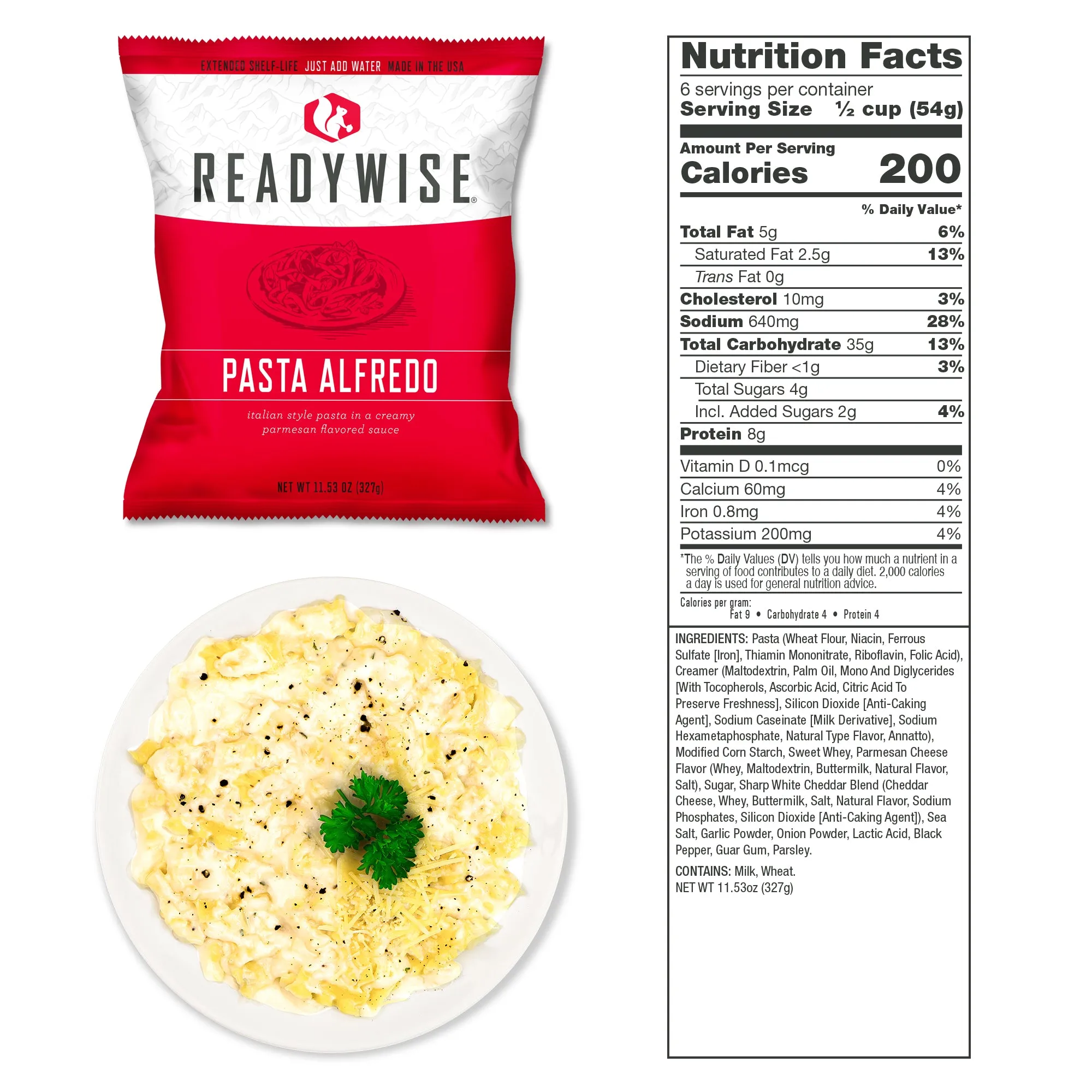 ReadyWise - 30-DAY SUPPLY (2 buckets) 1 Entrée and 1 Bucket - 240 Servings