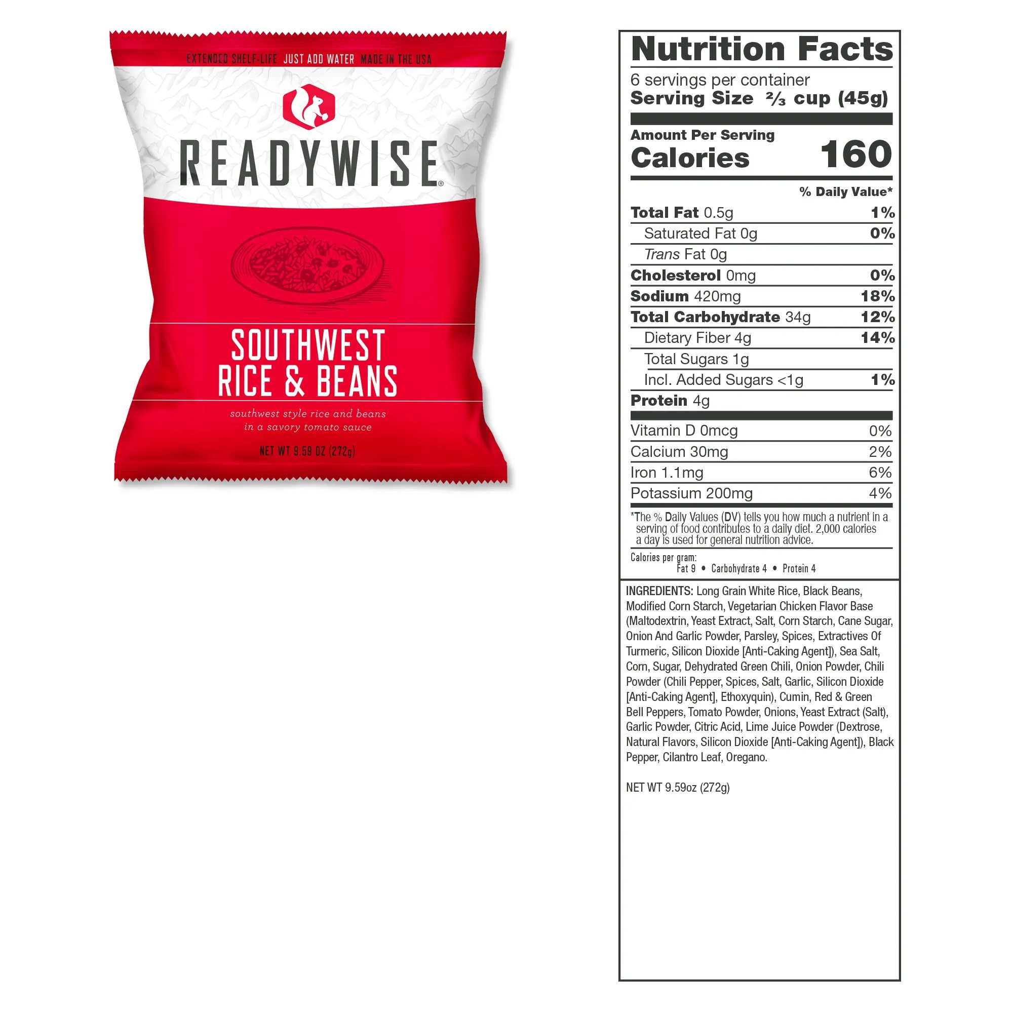 ReadyWise - 30-DAY SUPPLY (2 buckets) 1 Entrée and 1 Bucket - 240 Servings