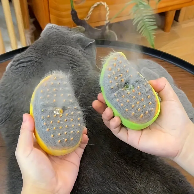 Revolutionary 3in1 Cat Grooming Tool for Gentle Cleaning