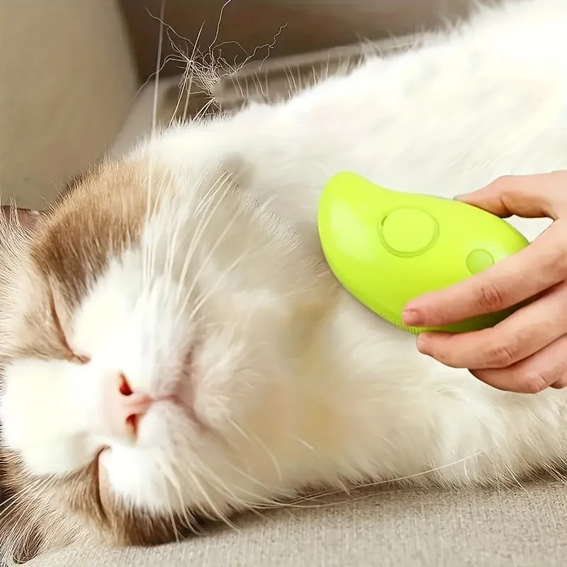 Revolutionary 3in1 Cat Grooming Tool for Gentle Cleaning