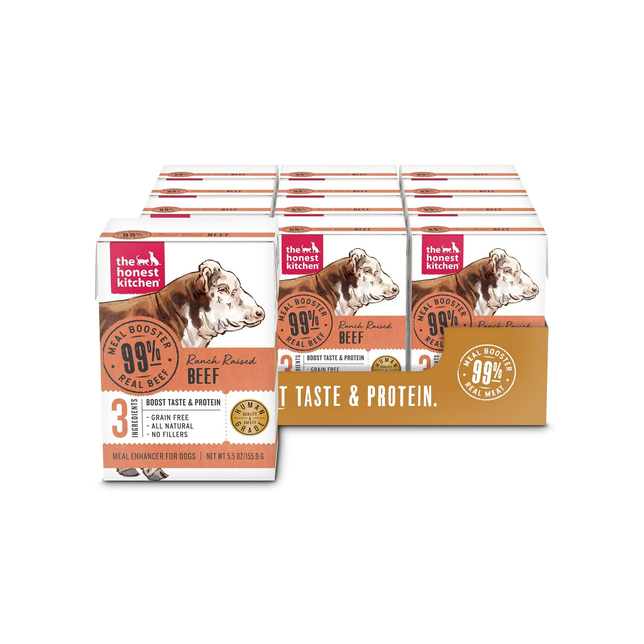 The Honest Kitchen 99% Meat Meal Booster Wet Dog Food